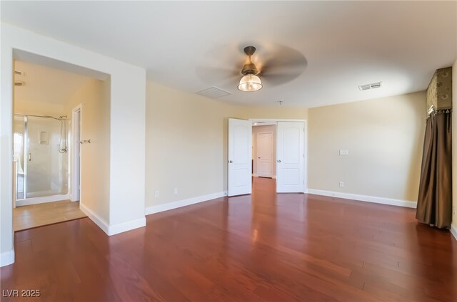1152 Highbury Grove St, Henderson, NV 89002 - spare room featuring wood finished floors and ceiling fan