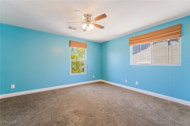 1152 Highbury Grove St, Henderson, NV 89002 - unfurnished room with a ceiling fan and carpet floors