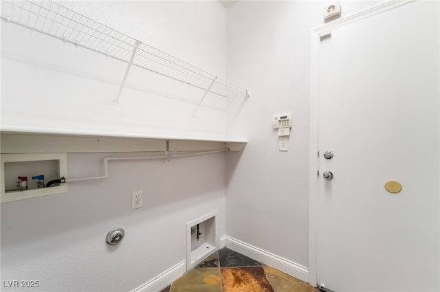 1152 Highbury Grove St, Henderson, NV 89002 - laundry room featuring baseboards and washer hookup
