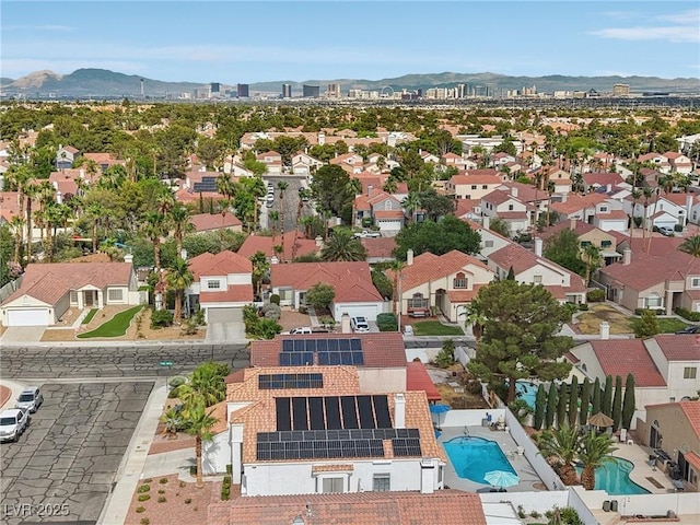 9405 Crosspointe Ave, Las Vegas, NV 89117 - bird's eye view of mountains