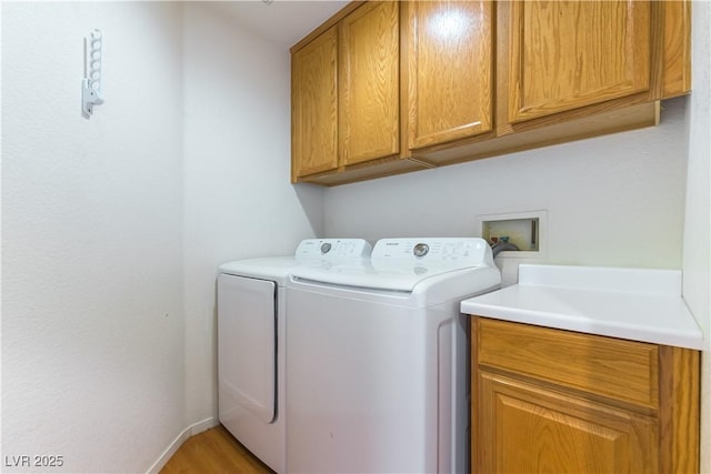 625 Bright Lights Ave, North Las Vegas, NV 89031 - laundry area featuring cabinet space and washing machine and dryer