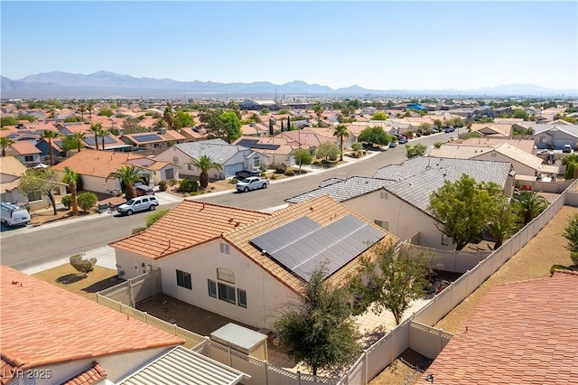 625 Bright Lights Ave, North Las Vegas, NV 89031 - aerial view of residential area with mountains