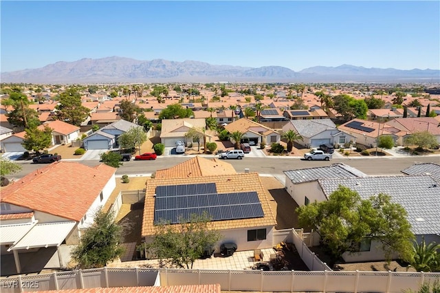 625 Bright Lights Ave, North Las Vegas, NV 89031 - aerial perspective of suburban area with mountains