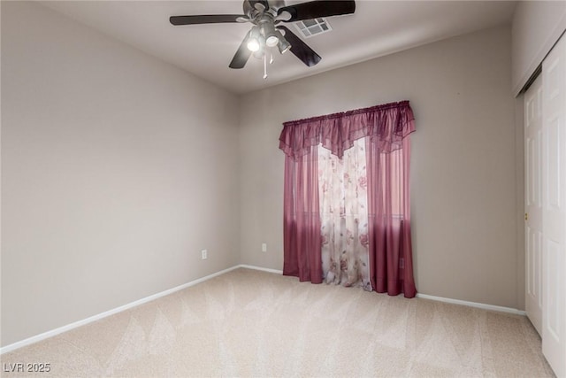 8266 Lincoln Valley St, Las Vegas, NV 89123 - carpeted spare room with ceiling fan and baseboards