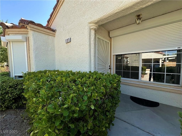 5449 Bugle Way Unit 105, Las Vegas, NV 89108 - entrance to property with stucco siding