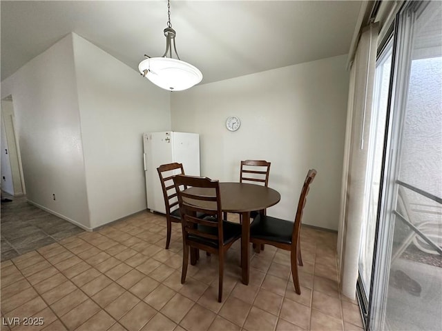 5449 Bugle Way Unit 105, Las Vegas, NV 89108 - dining area with light tile patterned floors