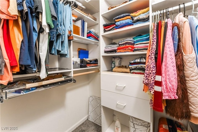 6312 Beige Bluff St Unit 102, North Las Vegas, NV 89081 - spacious closet featuring carpet flooring