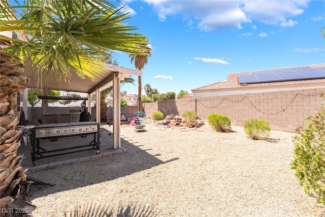 4062 W El Campo Grande Ave, North Las Vegas, NV 89031 - view of fenced backyard