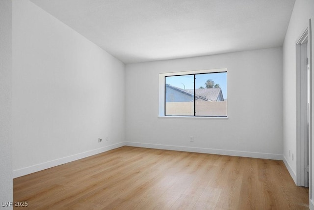 4319 Basil Leaf Ave, North Las Vegas, NV 89031 - unfurnished room with light wood-type flooring and baseboards