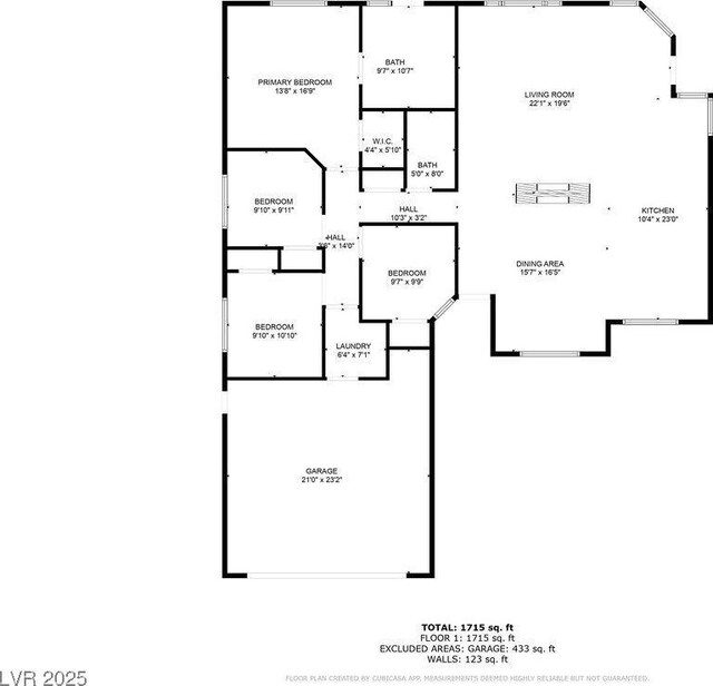 4319 Basil Leaf Ave, North Las Vegas, NV 89031 - view of home floor plan