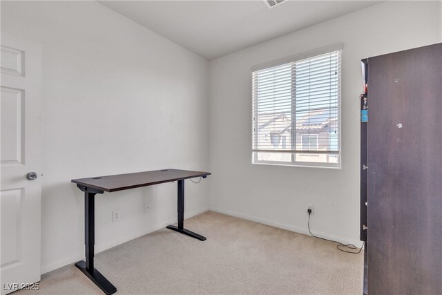 9269 Moonlight Nest Ln, Las Vegas, NV 89178 - unfurnished office with healthy amount of natural light and carpet flooring