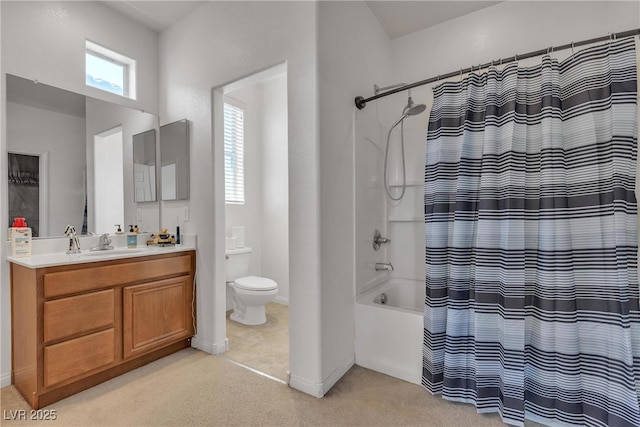 9269 Moonlight Nest Ln, Las Vegas, NV 89178 - full bath featuring vanity and shower / tub combo with curtain