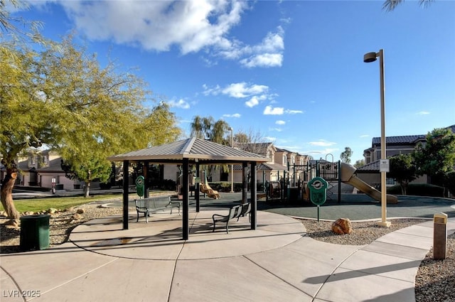 4610 Puglia Ln Unit 201, North Las Vegas, NV 89084 - surrounding community with a gazebo