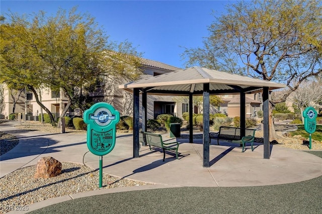 4610 Puglia Ln Unit 201, North Las Vegas, NV 89084 - surrounding community with a gazebo
