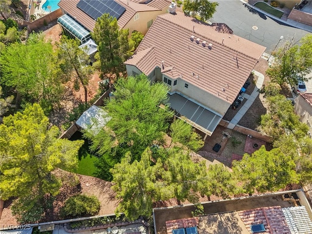 5434 Lost Ln, Las Vegas, NV 89118 - aerial view of property and surrounding area