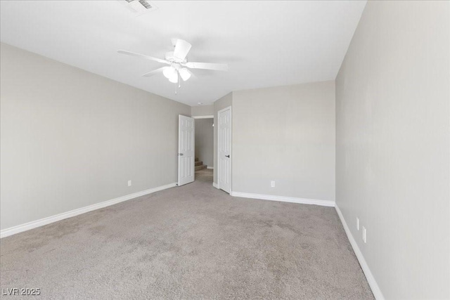2842 Via Florentine St, Henderson, NV 89074 - unfurnished bedroom featuring carpet floors and ceiling fan