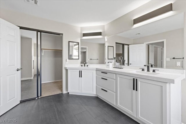 2842 Via Florentine St, Henderson, NV 89074 - full bathroom with double vanity