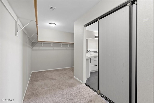 2842 Via Florentine St, Henderson, NV 89074 - spacious closet with carpet flooring