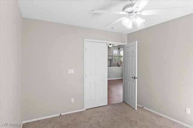 2842 Via Florentine St, Henderson, NV 89074 - unfurnished bedroom featuring carpet floors and a ceiling fan