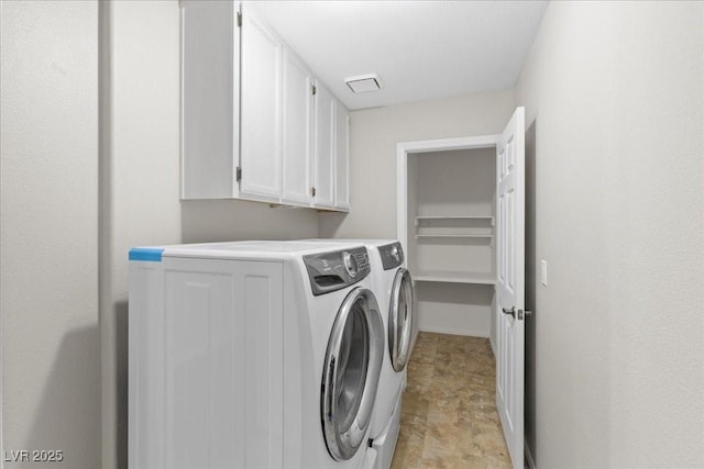 2842 Via Florentine St, Henderson, NV 89074 - laundry room with independent washer and dryer and cabinet space