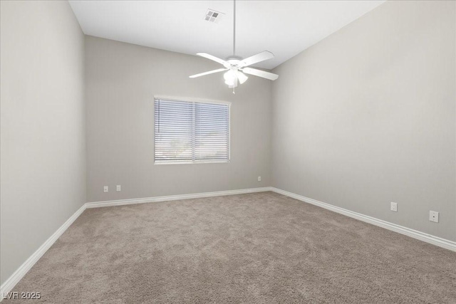 2842 Via Florentine St, Henderson, NV 89074 - spare room featuring carpet floors and a ceiling fan