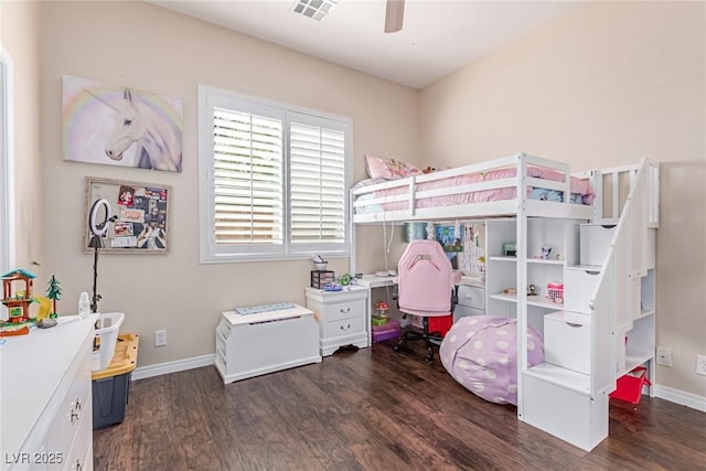 1521 Antler Creek St, North Las Vegas, NV 89084 - bedroom featuring wood finished floors and ceiling fan