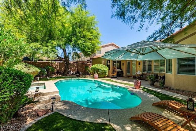 1521 Antler Creek St, North Las Vegas, NV 89084 - view of swimming pool featuring a patio area