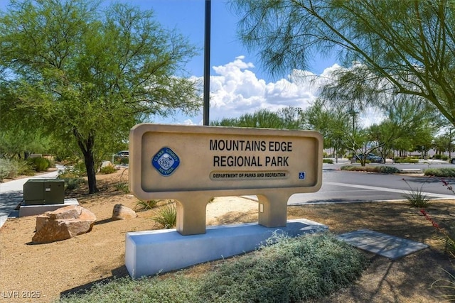 7558 Schuders Ave, Las Vegas, NV 89178 - view of community sign