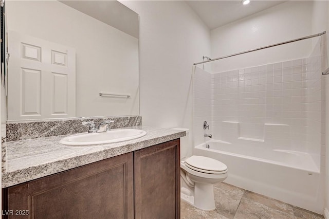 138 Red Sandstone Ave, North Las Vegas, NV 89031 - bathroom featuring vanity and shower / washtub combination