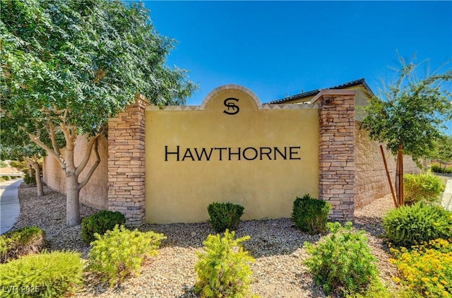 138 Red Sandstone Ave, North Las Vegas, NV 89031 - view of community sign