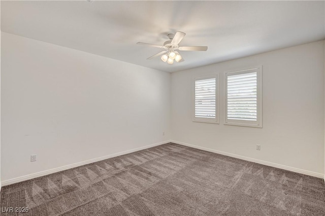 138 Red Sandstone Ave, North Las Vegas, NV 89031 - carpeted spare room featuring ceiling fan and baseboards
