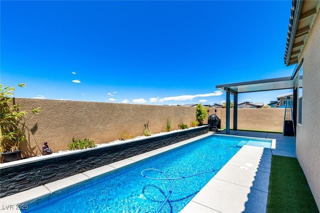 3244 Timorasso Ave, Henderson, NV 89044 - view of swimming pool with a fenced backyard