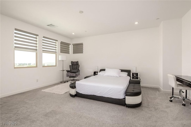 3244 Timorasso Ave, Henderson, NV 89044 - carpeted bedroom with baseboards and recessed lighting