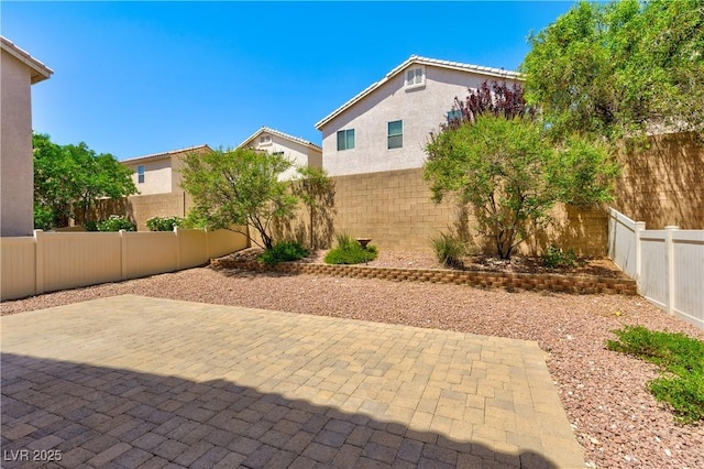 9349 Lakefront Color St, Las Vegas, NV 89178 - fenced backyard featuring a patio