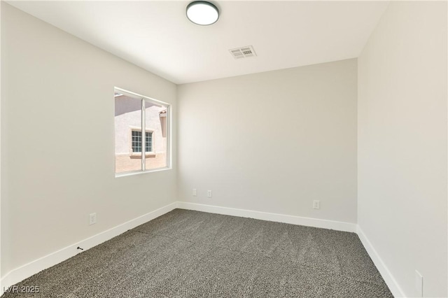 9349 Lakefront Color St, Las Vegas, NV 89178 - spare room featuring dark carpet and baseboards