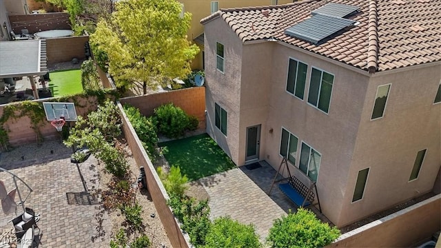 10645 Mount Jefferson Ave, Las Vegas, NV 89166 - view from above of property