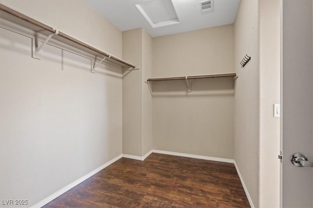 10645 Mount Jefferson Ave, Las Vegas, NV 89166 - spacious closet featuring wood finished floors