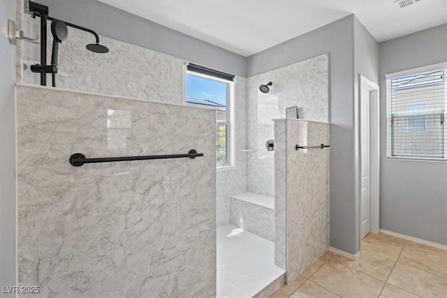 10645 Mount Jefferson Ave, Las Vegas, NV 89166 - full bathroom featuring walk in shower and tile patterned floors