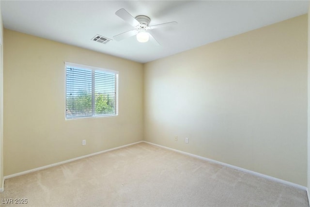 3613 Rubio Sun Ave, North Las Vegas, NV 89081 - unfurnished room with light colored carpet and a ceiling fan