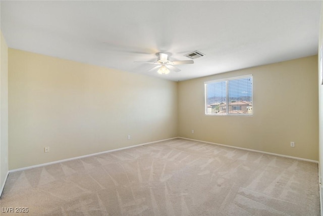 3613 Rubio Sun Ave, North Las Vegas, NV 89081 - empty room featuring ceiling fan and light carpet