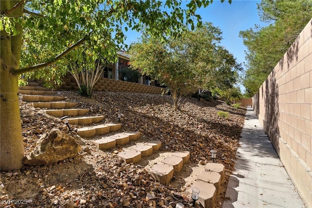 7330 Silent Water Way, Las Vegas, NV 89149 - view of yard