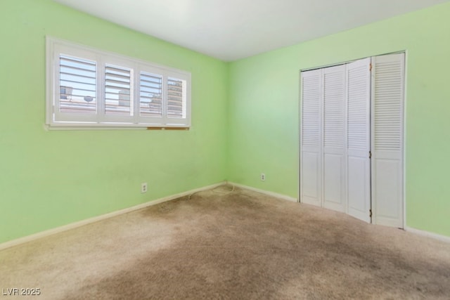 7221 Alta Dr, Las Vegas, NV 89145 - unfurnished bedroom with carpet floors and a closet