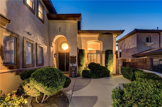 109 N Buteo Woods Ln, Las Vegas, NV 89144 - property entrance with stucco siding