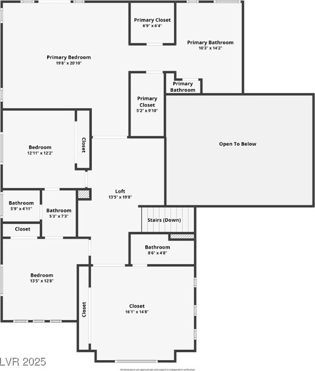 109 N Buteo Woods Ln, Las Vegas, NV 89144 - view of room layout