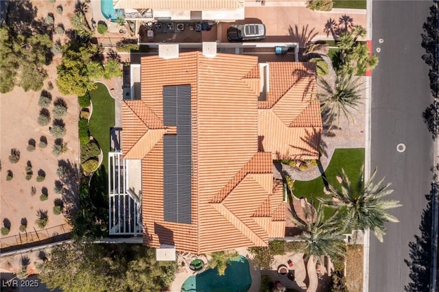 1613 Iron Ridge Dr, Las Vegas, NV 89117 - drone / aerial view of a pool