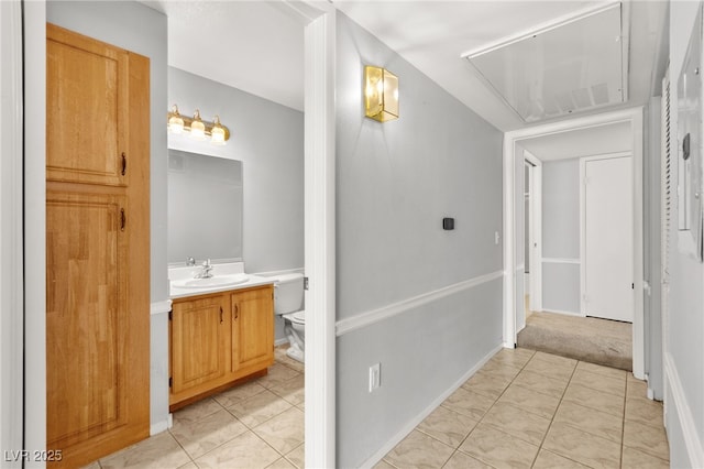 5710 E Tropicana Ave Unit 1035, Las Vegas, NV 89122 - bathroom featuring vanity and tile patterned flooring