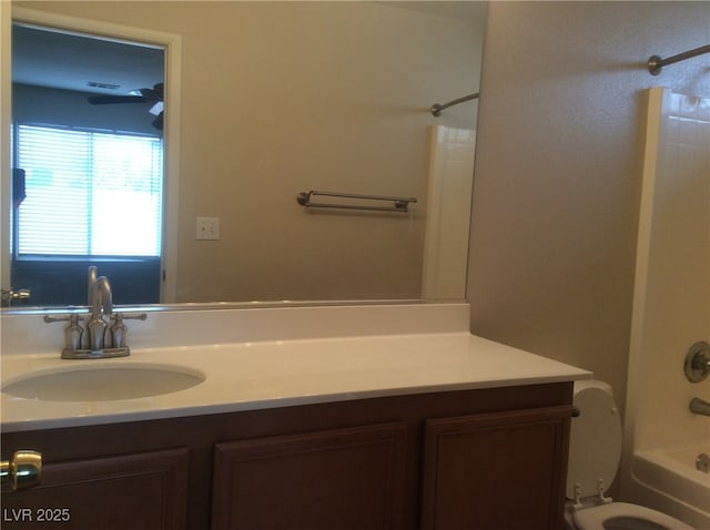 7864 Nesting Pine Pl, Las Vegas, NV 89143 - full bathroom featuring vanity and  shower combination