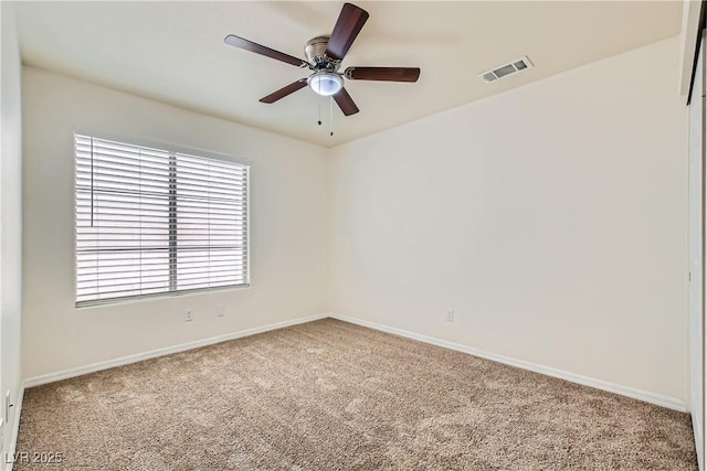 3308 Morning Wind Ln, Las Vegas, NV 89129 - spare room featuring carpet flooring and ceiling fan