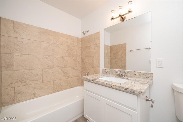 7950 W Flamingo Rd Unit 1009, Las Vegas, NV 89147 - full bathroom with vanity and bathtub / shower combination