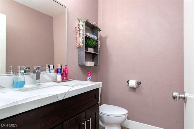 6457 Celeste Ave, Las Vegas, NV 89107 - half bath with vanity and toilet